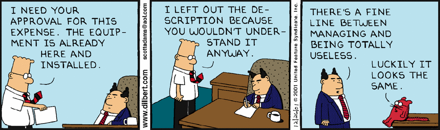 Dilbert Cartoon